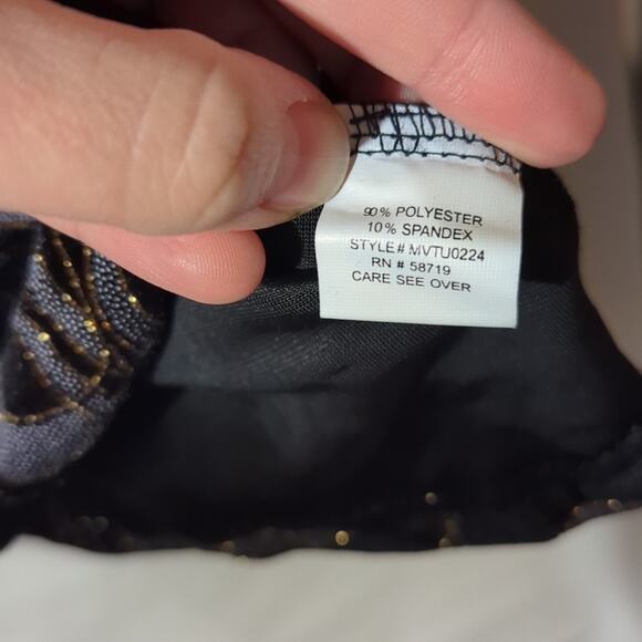 New Vintage Velvet Tunic/Top – ELEMENTZ 0051 - Picture 5 of 7